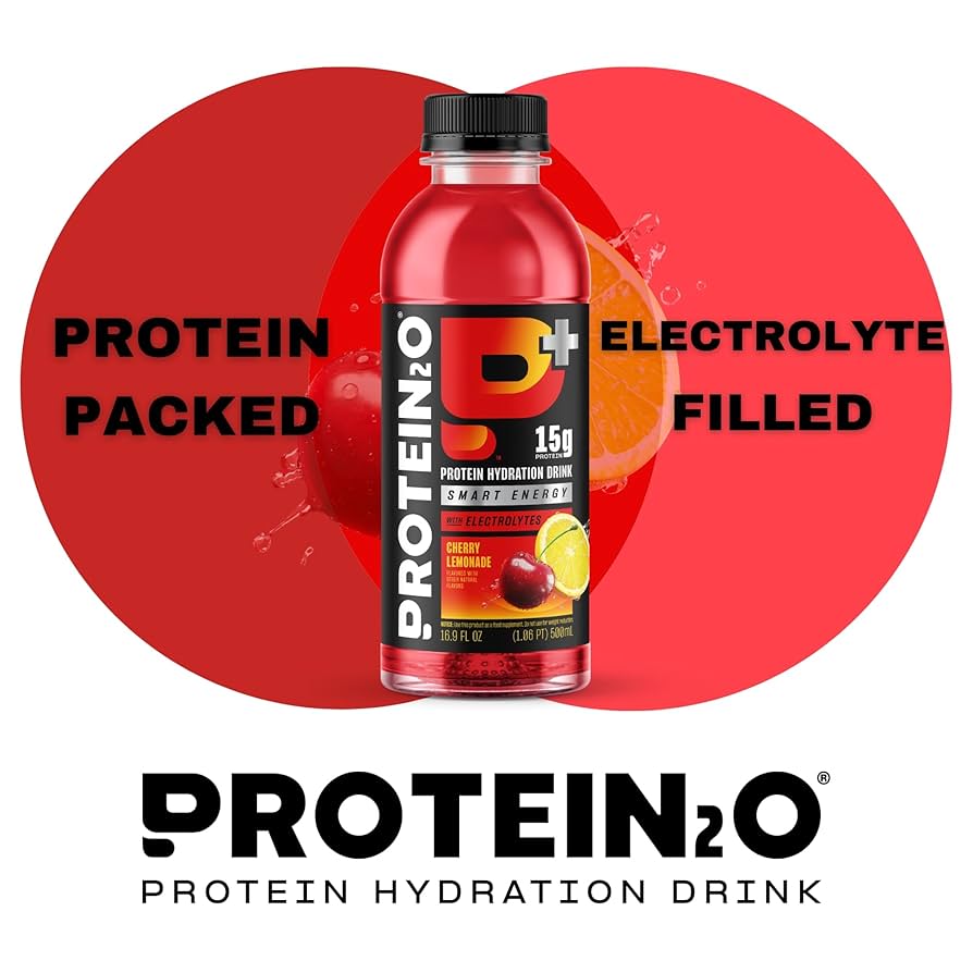 mr31 プロテイン Protein2o 15g Whey Protein Infused Water Plus Energy, Cherry